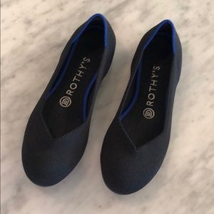 Rothy’s black flats size 7